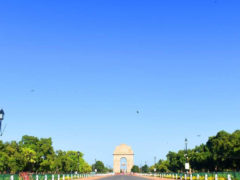 new-delhi-clear-sky-pollution-free